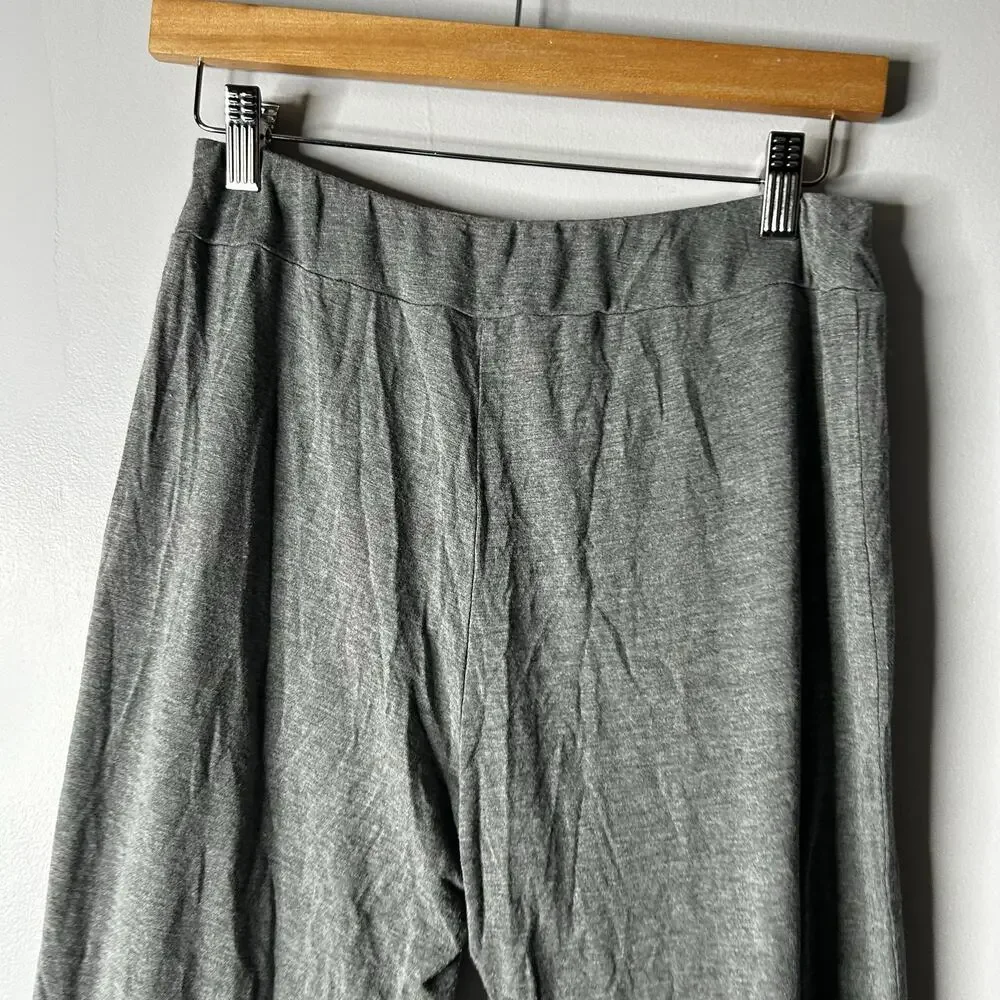 Soma Cool Nights Pajama Nightgown‎ Set Medium Lace Sleepwear Lightweight Gray
